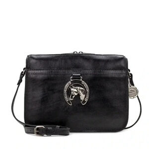 Patricia Nash Nazaire Top Zip Horseshoe Heritage Crossbody